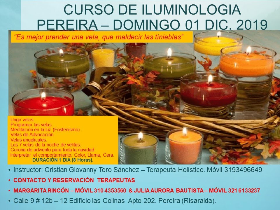 curso iluminologia margatira