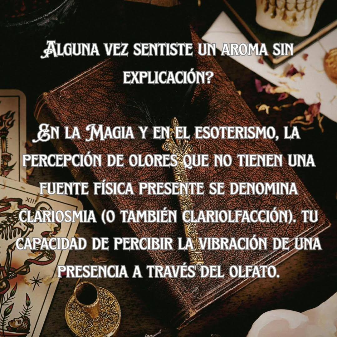 Significado espiritual de los olores - Clariosmia