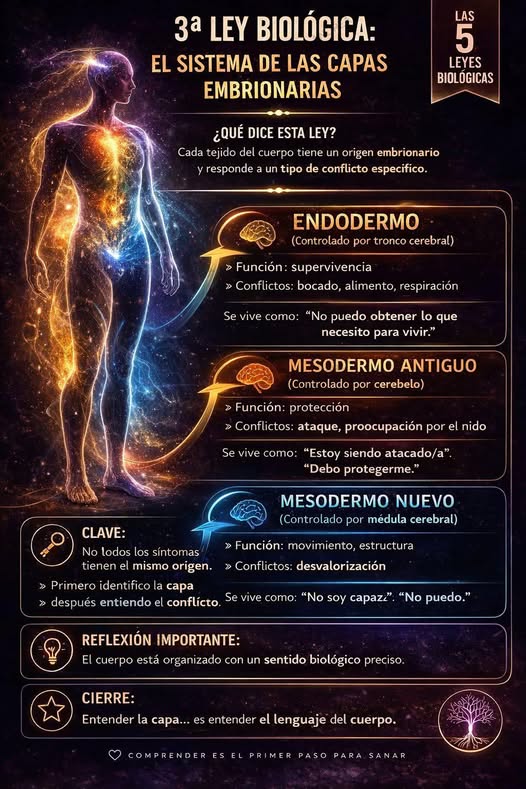 El sistema de capas embrionarias