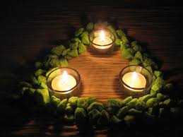velas triangulo